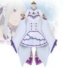 Relife A In Different World From Zero Emilia Cosplay Anime Outfit Party Theme