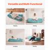 VEVOR Bean Bag Chair Giant BeanBag Chair with Removable & Washable Cover Fluffy Plush & High-Density Foam Ideal for Living Room