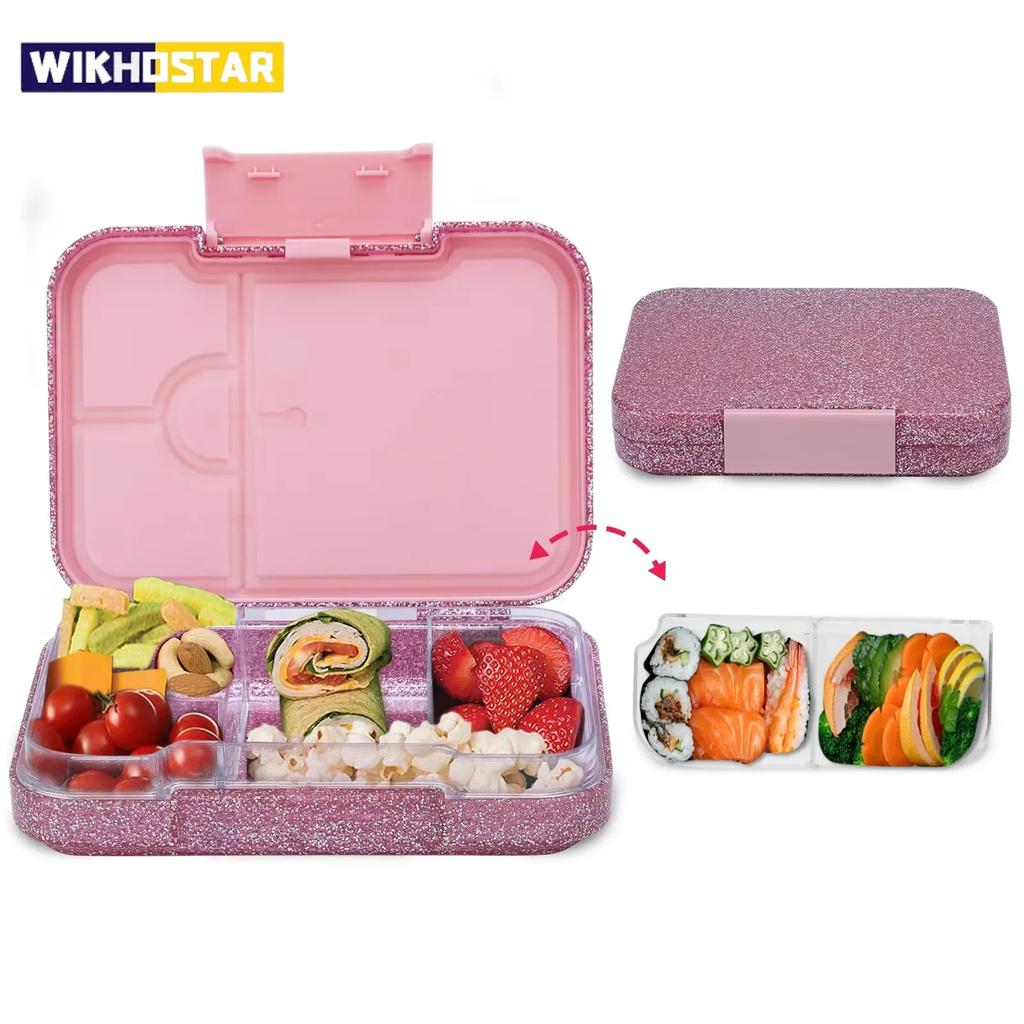 Contenitore termico per il pranzo portatile sigillato per bambini, contenitore per alimenti per la scuola, contenitore per alimenti isolato Bento Box