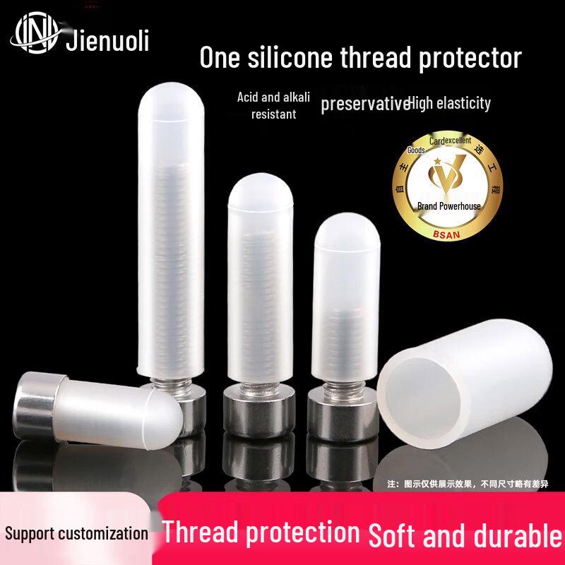 High-Temperature Silicone Thread Protector Caps