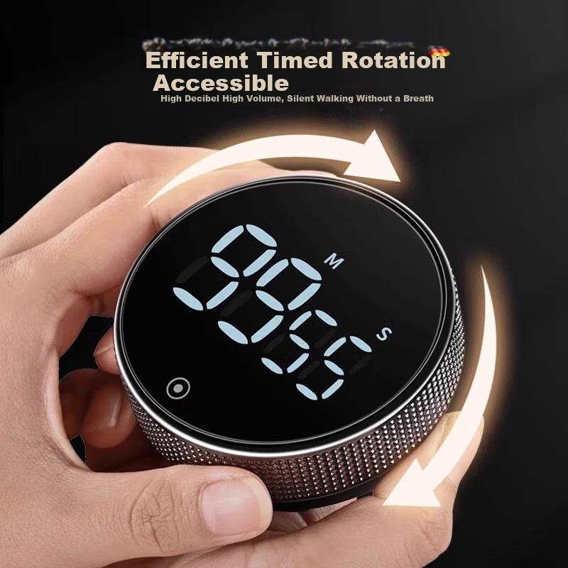 PAKCHOICE Kitchen Timer, Electronic Visual Timer, Magnetic Multi-Functional Time Management Tool for Children And Students