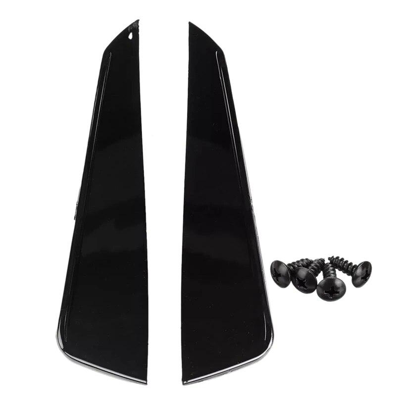 Front Bumper Canards Splitter Spoiler Side Vent Cover Trim For Mercedes Benz A-Class W176 A180 A200 A220 A250 A45 AMG 2016-2018