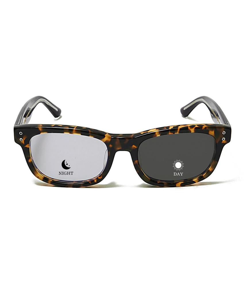 Climie ROB Photochromic Sunglasses for Biker UV Clear Wellington Adjustable Fashion Tortoiseshell Combi Free COMBI DEMIX Photochromic Lenses Men,