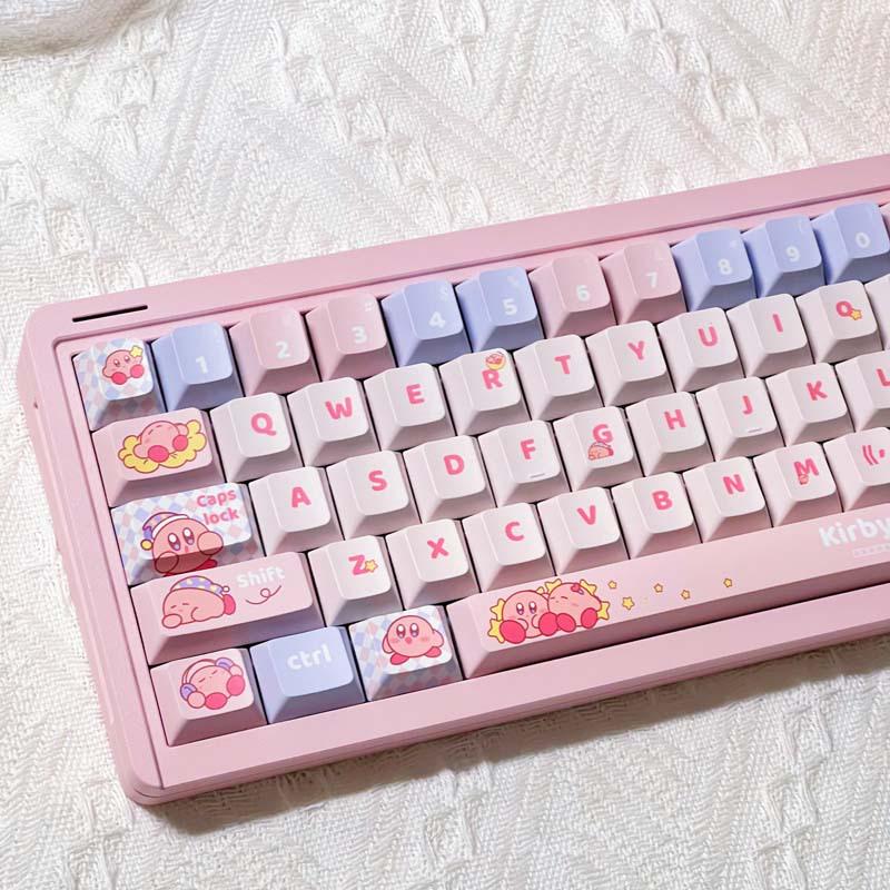 Original Kirby Personality Theme PBT Dye-Sublimation Keycaps for Mechanical Keyboard