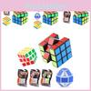 Classic 5.7cm Kids Magic Cube Puzzle With Smooth Turning And Colorful Design For Brain Development