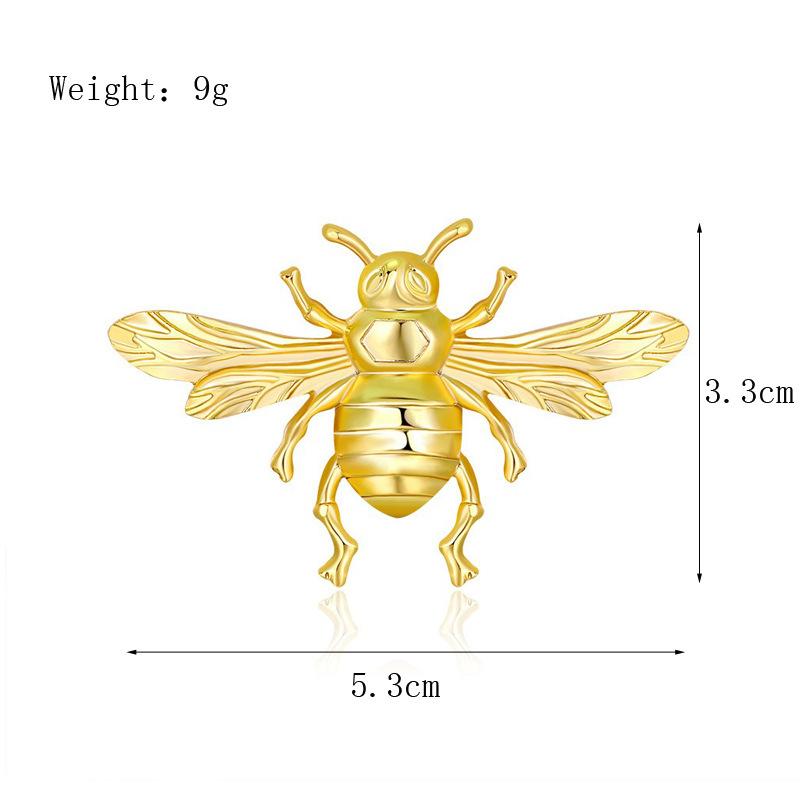 Broșă cu insecte din aliaj de 18K, broșă cu insecte, personalitate exagerată