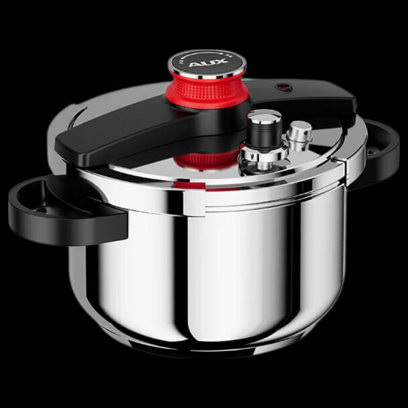 

AUX 304 Stainless Steel Double-Handle Pressure Cooker