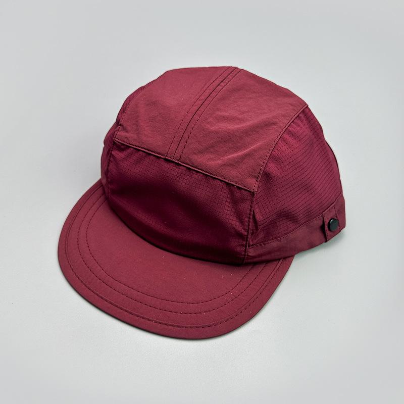 Quick-Drying Splicing Retro Baseball Cap Men'S And Women'S Tooling Outdoor Mountaineering Shading Breathable Cap
