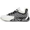 GH1 Low Indy 500 Cushioning Anti-Slip Wear-Resistant Breathability Low-Top Basketball Shoes Men's White Black 112021103-3
