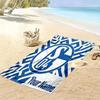 FC Schalke 04 Custom Name Print Beach Towel, Large Soft Quick Dry Towel for Beach Camping Swimming