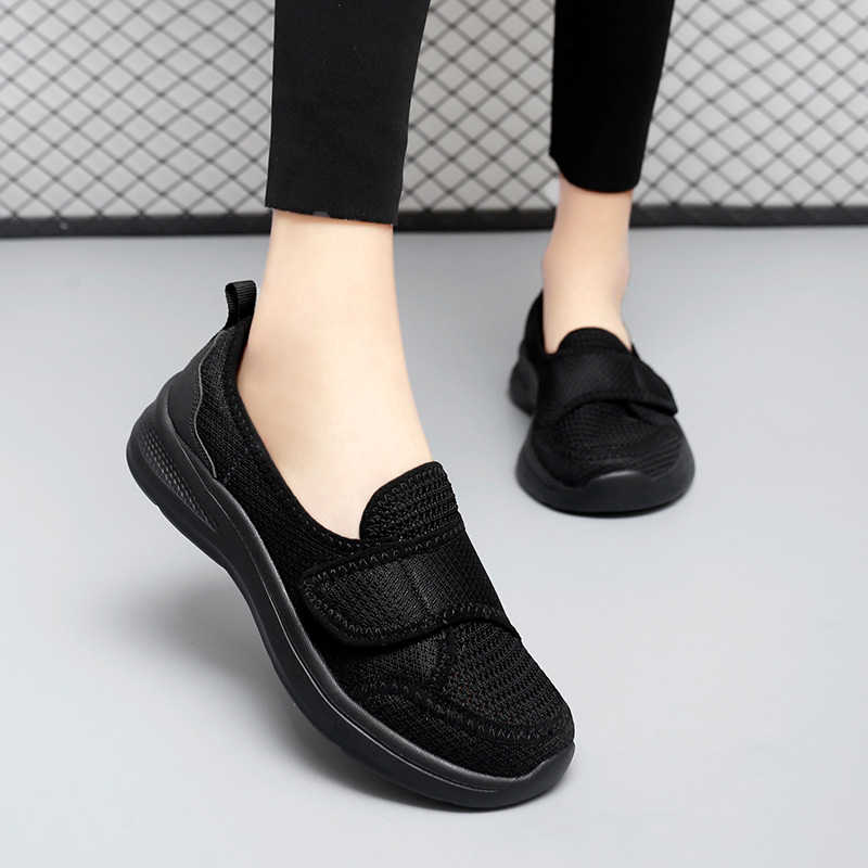 Fashion Mocassini Elastic Lace Cheap Shoes Casual Summer Sneakers Woman Black Woman Tennis Sport Flatas Tennes Novelty Bascket