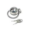 Stainless Steel Chastity Lock Penis Cage Thickened Veil Stable Snap Ring for Men Wear Out Lock Bird SM