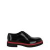 Fiorino Leather Derby Loafers Black