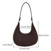 Damen Top-Griff Taschen Herbst Winter Tasche Schultertasche Tragbare Damentasche Bolso Mujer Handtaschen Filz