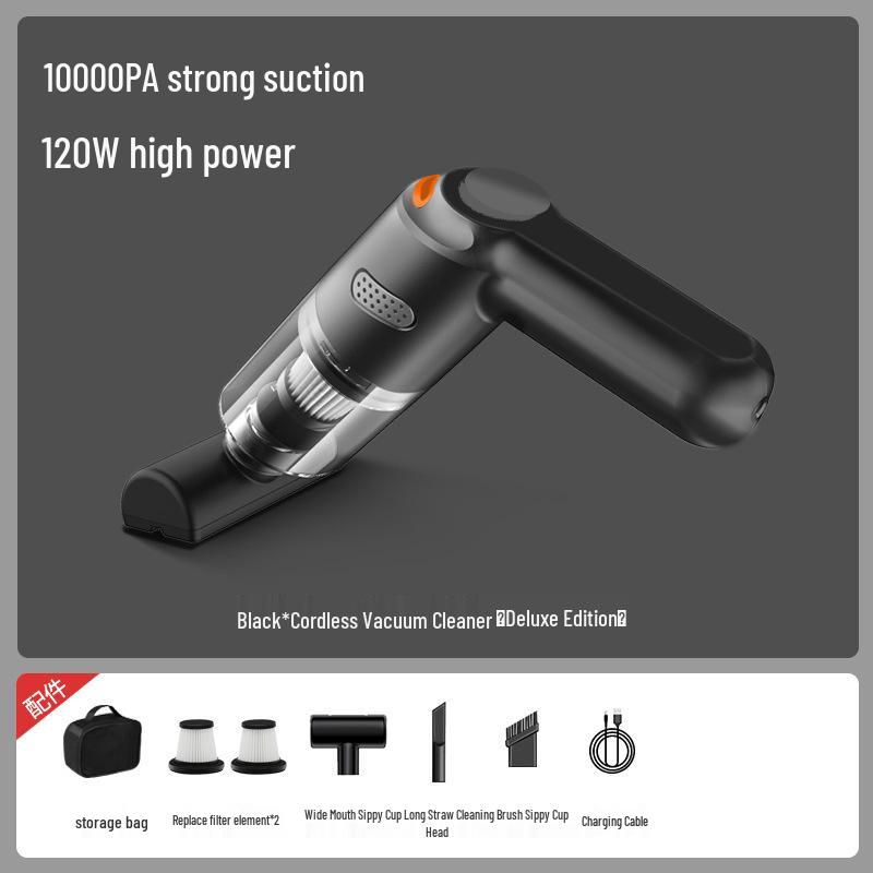 Dual-Use High-Power Handheld Vacuum Cleaner for Car and Home