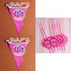 Adorable My Little Pony Girls Theme Tableware For Festive Birthday Party Decor