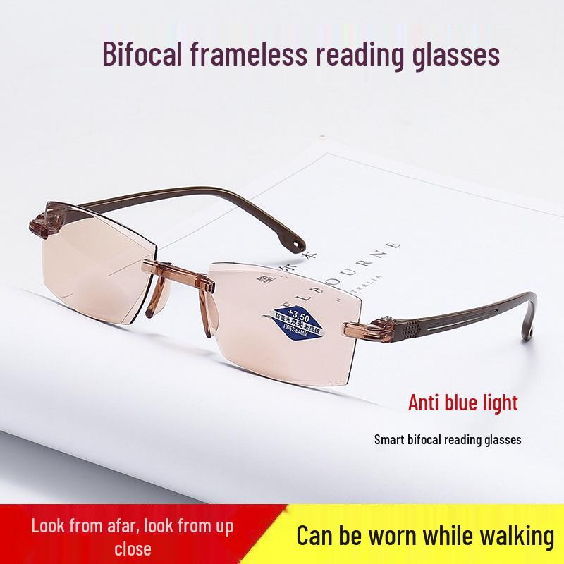 Stylish High-Definition Anti-Blue Light Reading Glasses for Seniors