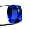 "Premium 10.10 Ct Natural Kashmiri Blue Sapphire Certified Cushion Cut Gemstone"