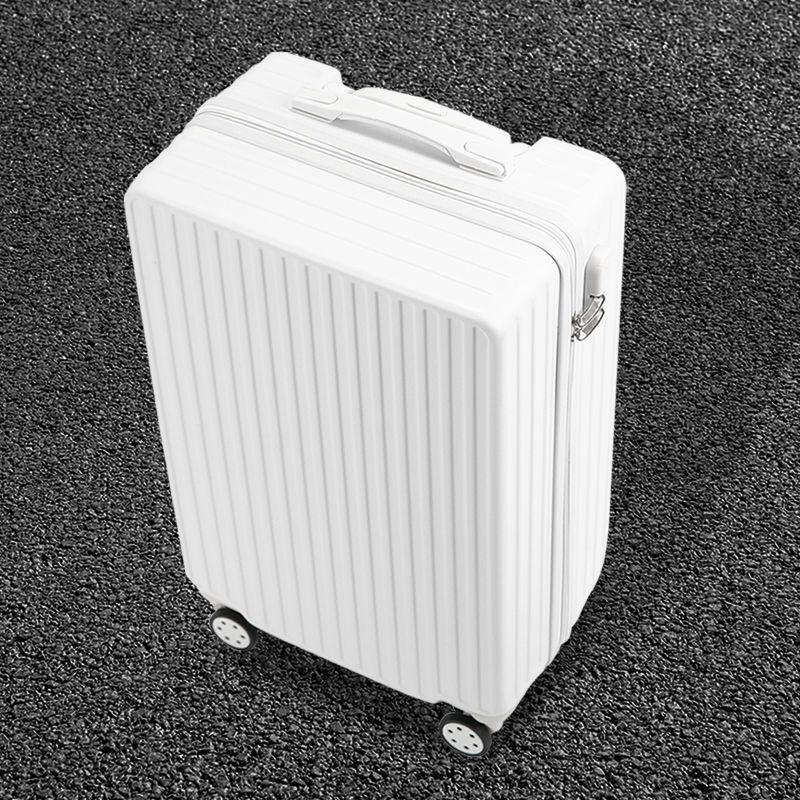 Women's 24-Inch Large Capacity Trolley Suitcase with Combination Lock; 20-Inch Option Available