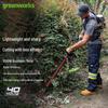 Greebo 40V Cordless Electric Hedge Trimmer with Pruning Shears