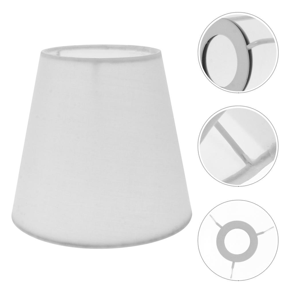 Fabric Lampshade Accessories Protector Holder Cloth Shades Accessory Desk
