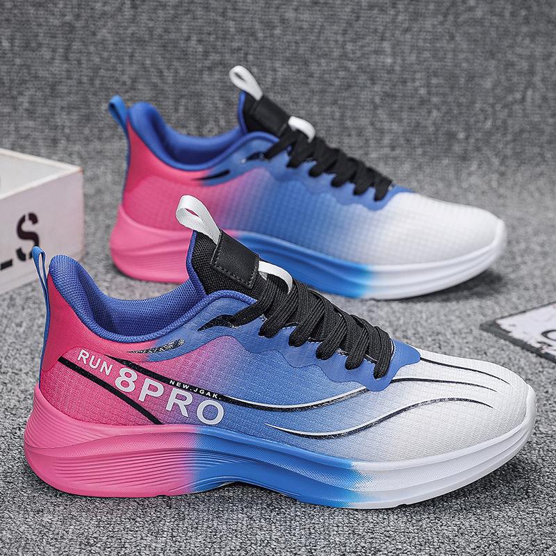 Plus Size Summer New Men's Shoes Mesh Casual Sneakers for Men Breathable, Lightweight Soft Soles Comfortable Student Running Shoes for Men