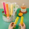 100 Pcs Disposable Popsicle Bag with Funnel Transparent Freezer Tubes for Healthy Snacks Yogurt Sticks Juice Smoothies Easy