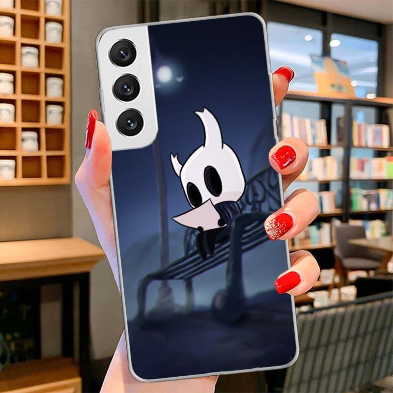 Hollow Knight Cartoon Cover Phone Case For Samsung Galaxy S26 S25 Edge S24 Ultra S23 S22 Plus S21 S20 FE Soft Fundas Shell Galax