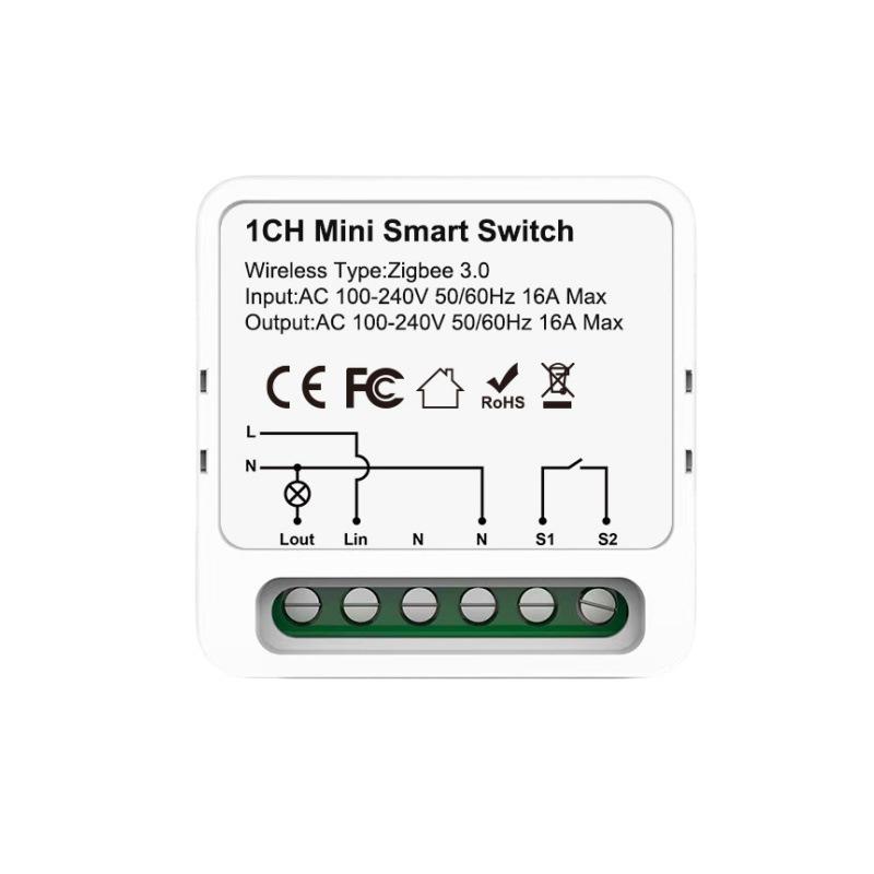 Graffiti ZigBee 1-4 Gang Smart Switch with App Control, Alexa Compatible