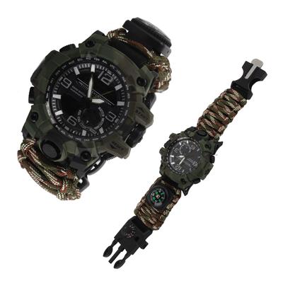 Reloj Digital para Hombre para Escalada al Aire Libre Resistente al Agua Relojes Deportivos Relojes de Pulsera Electrónicos con Brújula