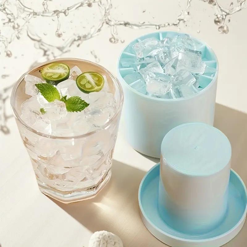 Awaoko Silicone Cylindrical Ice Cube Maker Food-Grade Perfect for Bars Clubs Restaurants Home for Kitchen Ice Maker for Home Use