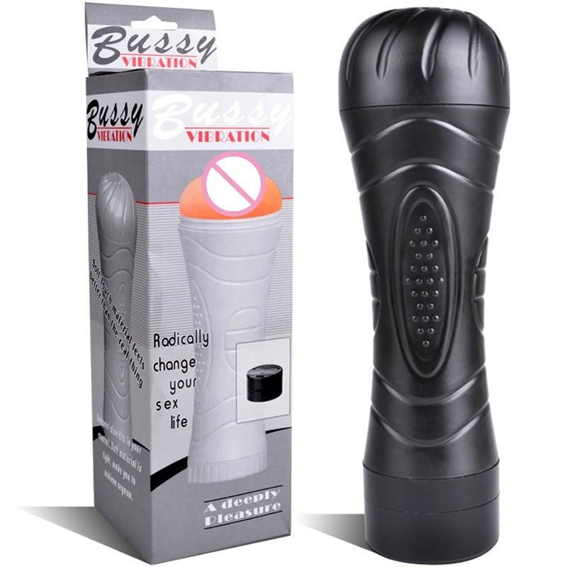 18+ Male Masturbator, Vibrating Fake Vagina Masturbation Cup, Sexy Toy for Men Exercise, Real Pocket Pussy Adult Product