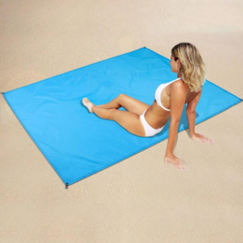 Telo da campeggio impermeabile per picnic, parasole, tenda multifunzionale, amaca, tenda da sole, accessori per escursioni, colore unito
