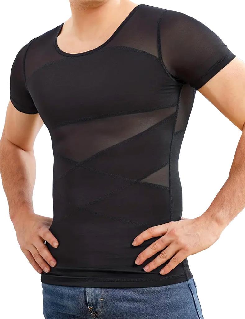Compression short compression strong nipple compression style innerwear [Ranmy Stage] innerwear, sleeves, men's shirt, compression, shapewear,