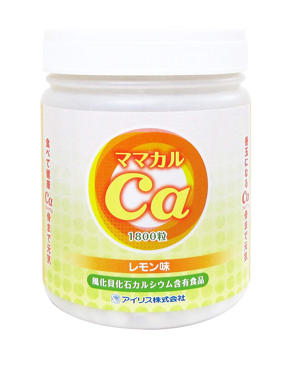 

Weathered Shell Calcium Mamacal 15 Million Years Lemon Flavor (1800 таблеток) білий
