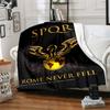 1pc Blanket SPQR Roman Eagle1 Print Design, Lightweight Blanket for Sofa, Bed- Soft &Warm, Gift for All Seasons like Christmas, Halloween
