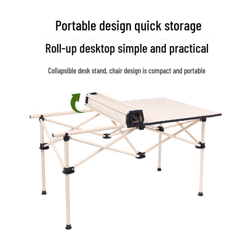 Bellian Outdoor Folding Camping Table and Chair Set