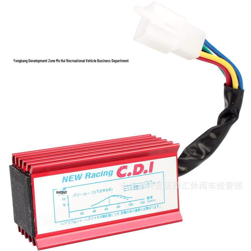 

Red Four-Wheeled Off-Road ATV Motorcycle CDI Coil for 50CC-125CC Engines Motorcycle Ignition