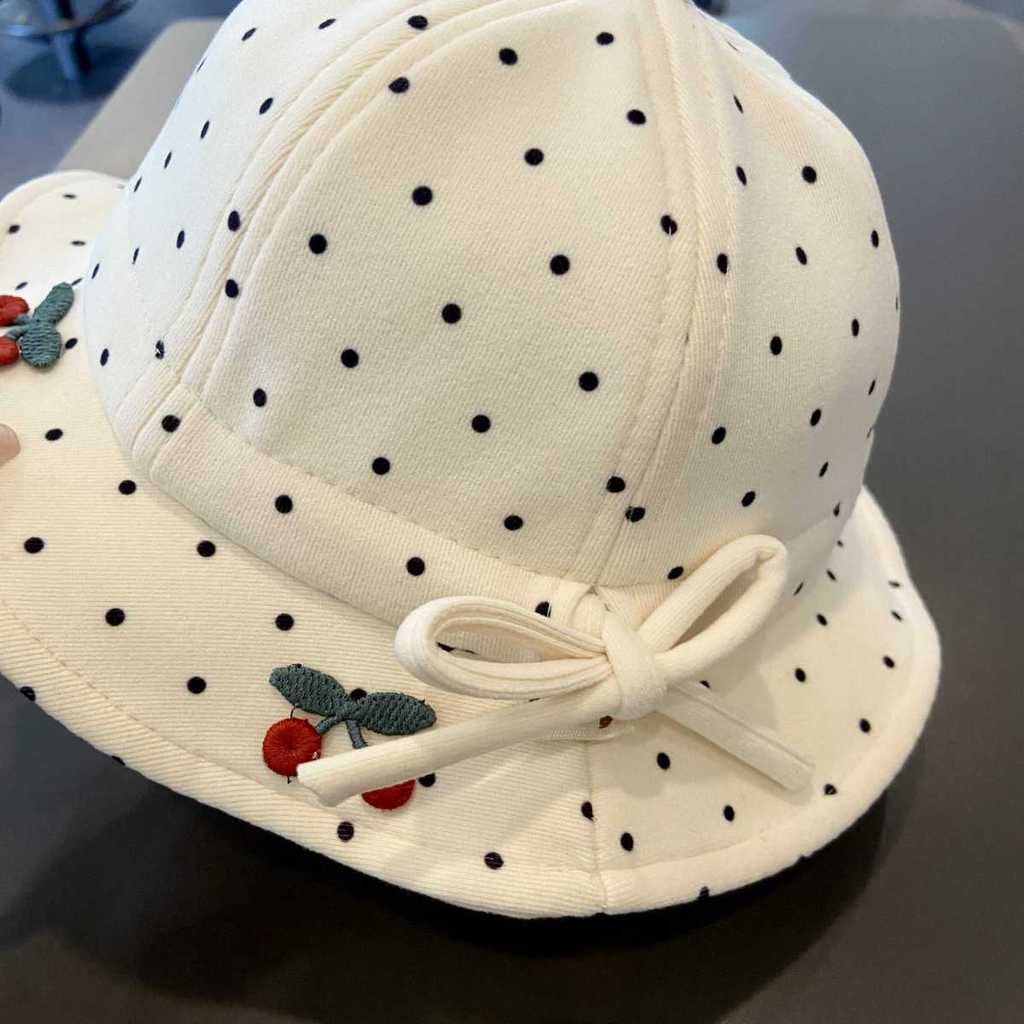 

Baby Girl Fisherman Hat With Adjustable Wide Brim For Autumn Winter Fashion чёрный