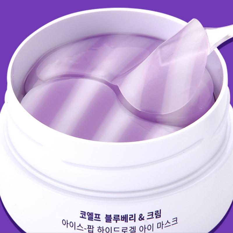 KOELF Blueberry&Cream Ice pop Hydrogel Eye patch 60 EA