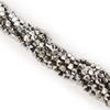 4mm Faceted Diamond Crystal Glass Beads for Handmade Hair Accessories