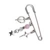 Fish Star Shells Pendant Brooch Sweater Pin Fashion Clothing Pin Decorative Lapel Pin Clothes Jewelry Fashion Accessory