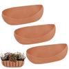 3Pcs Water-Retentive Felt Plant Pot Liners Root-Friendly Hanging Basket Liners  Garden Planters