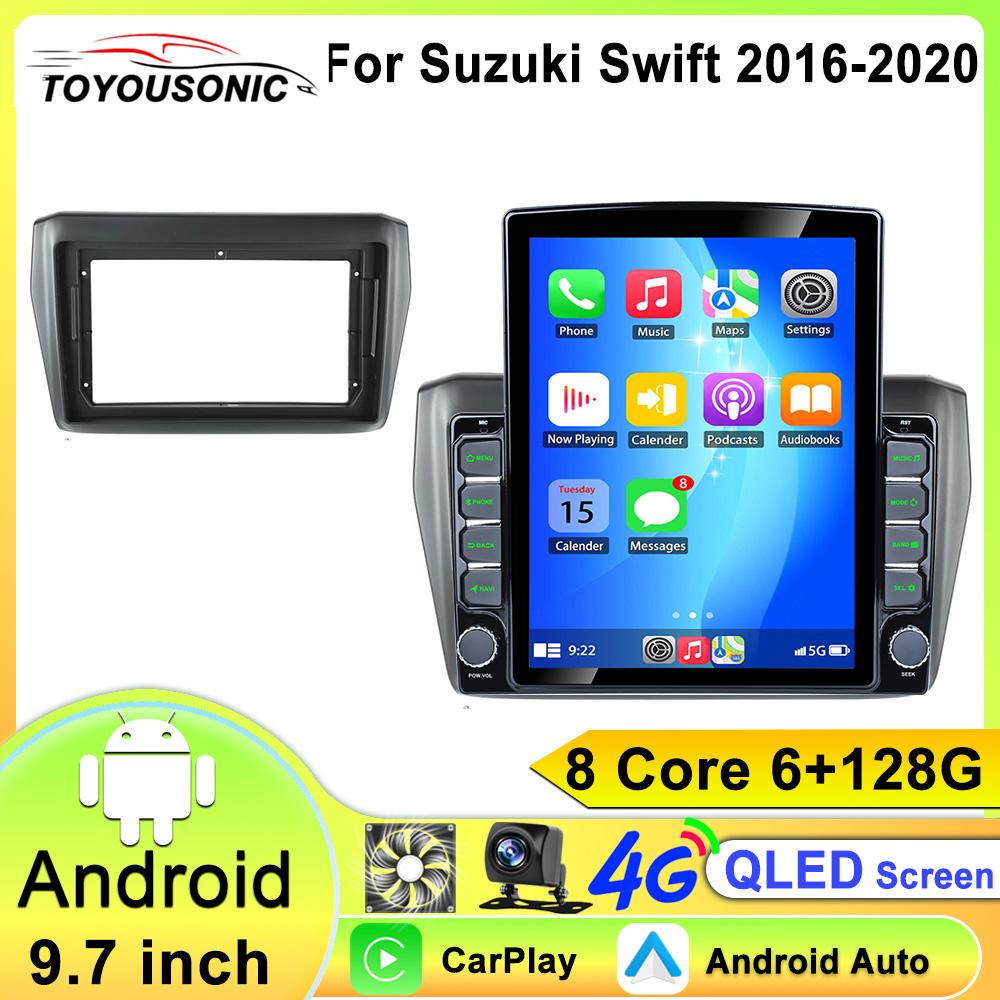 Android 13 Carplay Auto Screen Car Radio Multimedia Player For Suzuki Swift 2016 - 2020 Autoradio GPS Stereo 2din Head Unit