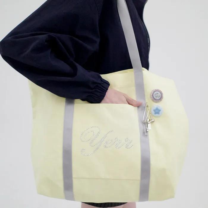 [2nd Reorder]_Yerr Cotton Bag (lemon)