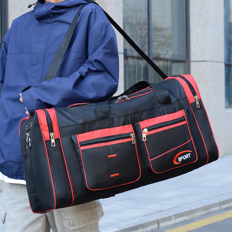 Long-distance travel, business trip, large-capacity leisure, simple and multi-functional hand luggage, household out-of-season clothing storage bag