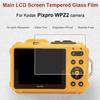 Portable Camera Glass Film Transparent Display Screen Film  For Kodak WPZ2 Camer