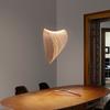 Modern Wood Chandelier Japanese Wabi-sabi Style Italian Design Lamp Living Dining Room Decorative Art Pendant Light
