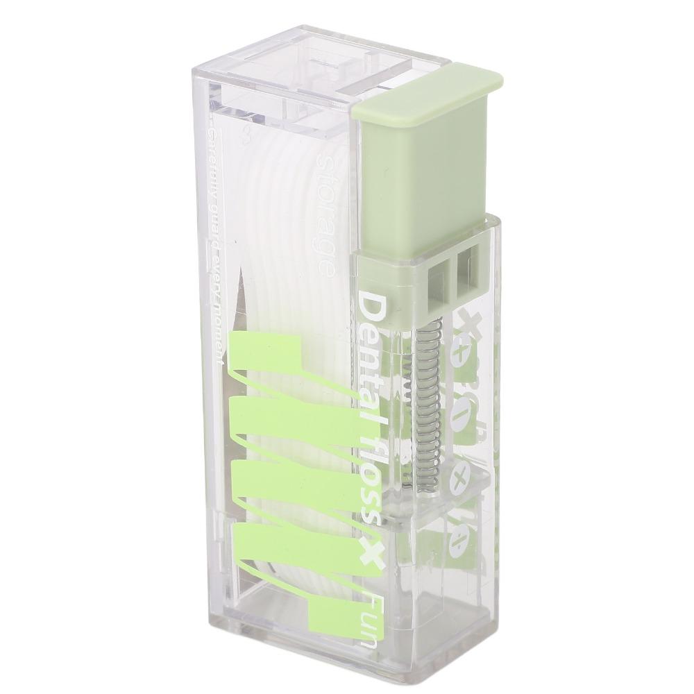 3 Pcs Auto Popping Dental Floss Dispenser Portable Floss Pick Holder Durable Floss Pick Case  Home
