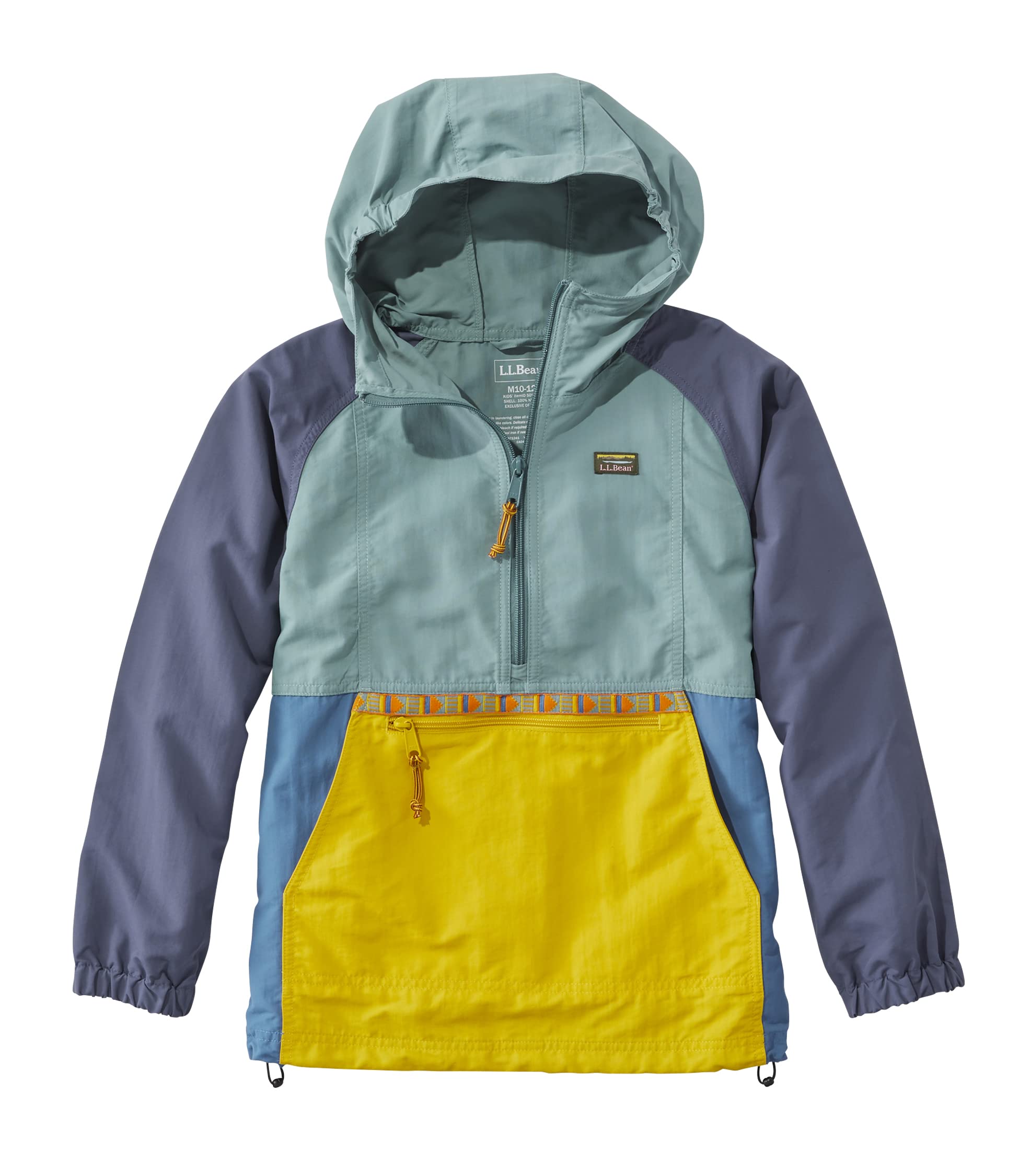 

LL Bean Mountain Classic Большой размер Минеральный 1000109741 Детский анорак, Разноцветный, Детский, L, Синий/Золотистый лимон, Разноцветный,